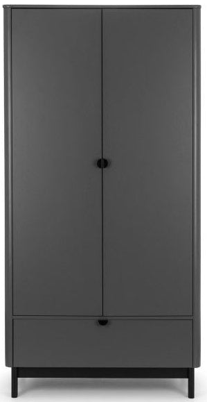 Chloe 2 Door 1 Drawer Wardrobe - Julian Bowen