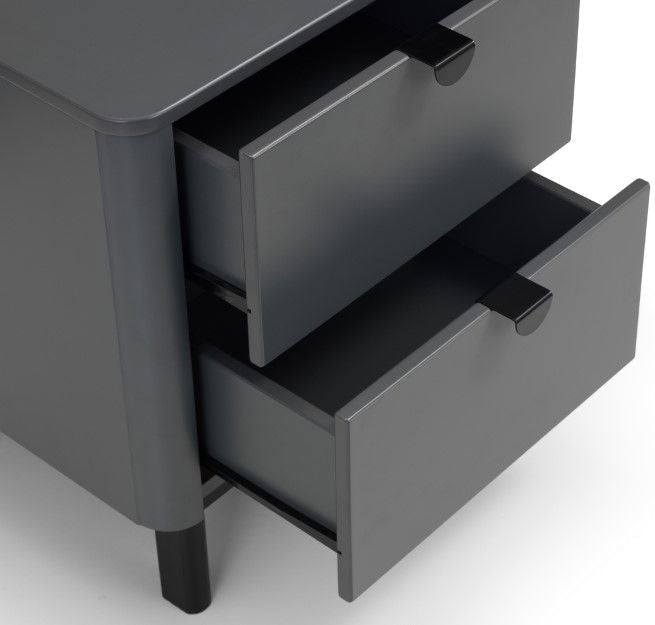 Chloe 2 Drawer Bedside - Julian Bowen