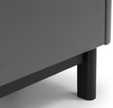 Chloe 2 Drawer Bedside - Julian Bowen
