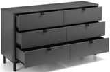 Chloe 6 Drawer Wide Chest - Julian Bowen