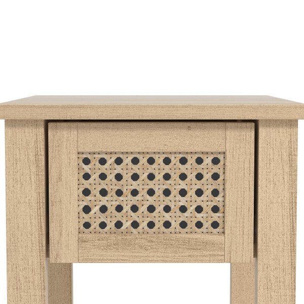 Chudleigh Oslo Oak 1 Drawer Bedside Table - GFW