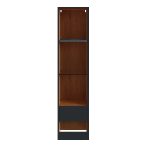 Leon Tall Shelf Unit with LED Lighting