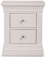 Clermont 2 Drawer Bedside - Julian Bowen