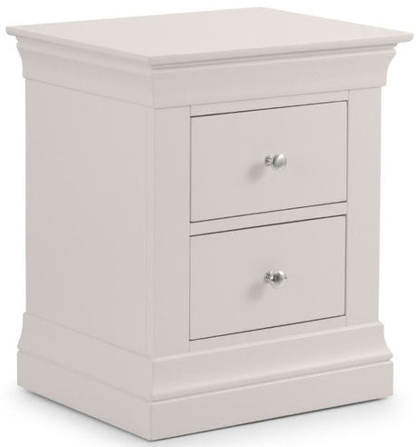 Clermont 2 Drawer Bedside - Julian Bowen