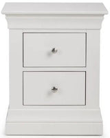 Clermont 2 Drawer Bedside Table - Julian Bowen