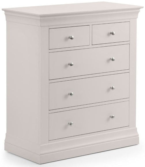 Clermont 3+2 Drawer Chest - Julian Bowen
