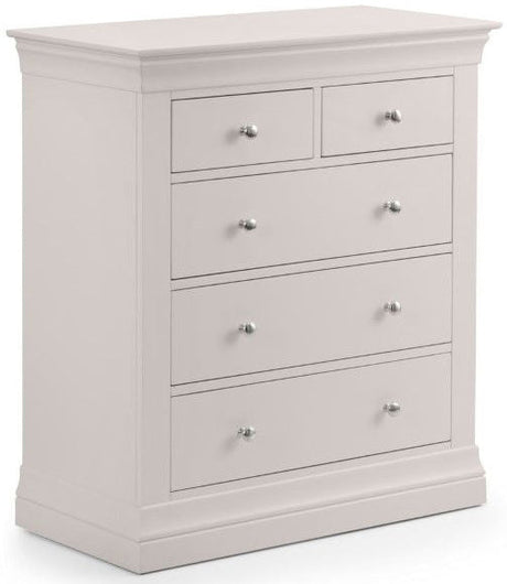 Clermont 3+2 Drawer Chest - Julian Bowen