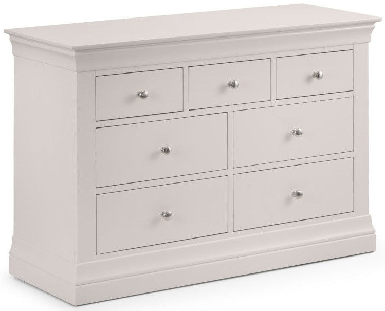 Clermont 4+3 Drawer Chest - Julian Bowen