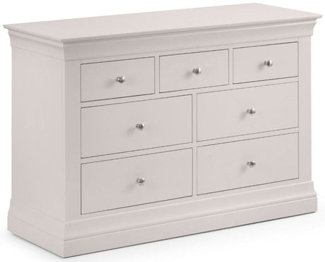 Clermont 4+3 Drawer Chest - Julian Bowen