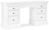 Clermont 6 Drawer Dressing Table - Julian Bowen