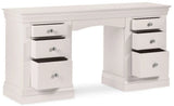 Clermont 6 Drawer Dressing Table - Julian Bowen