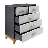 Cleveland 3+2 Drawer Chest - Seconique