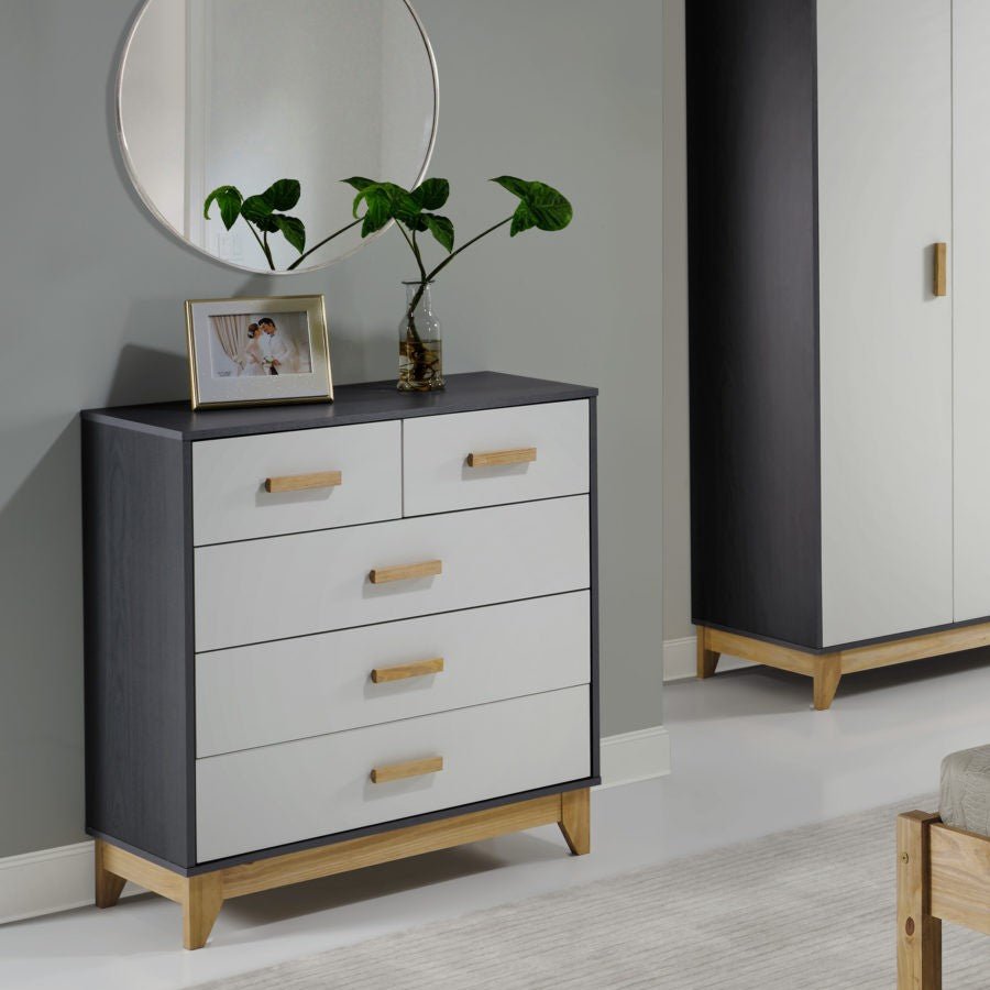 Cleveland 3+2 Drawer Chest - Seconique