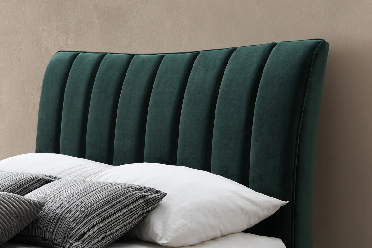 Clover Velvet Bed - Birlea