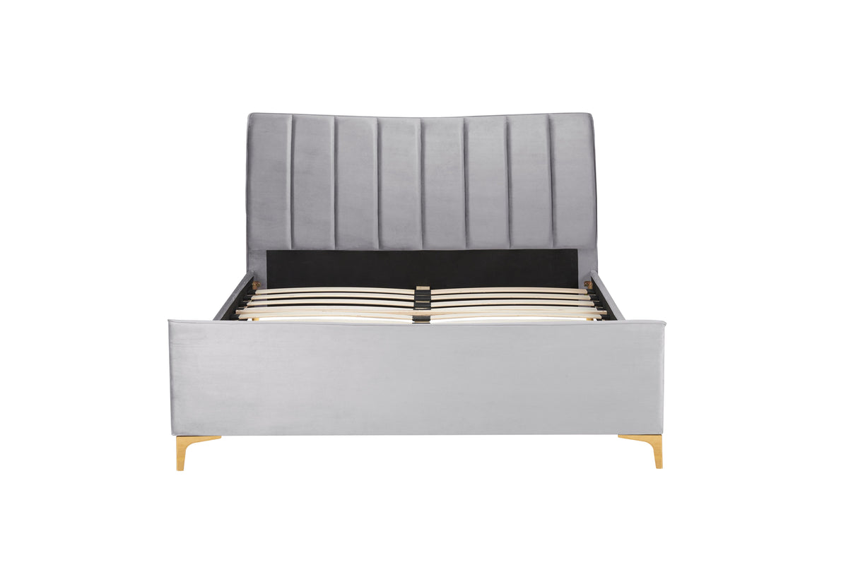 Clover Velvet Bed - Birlea