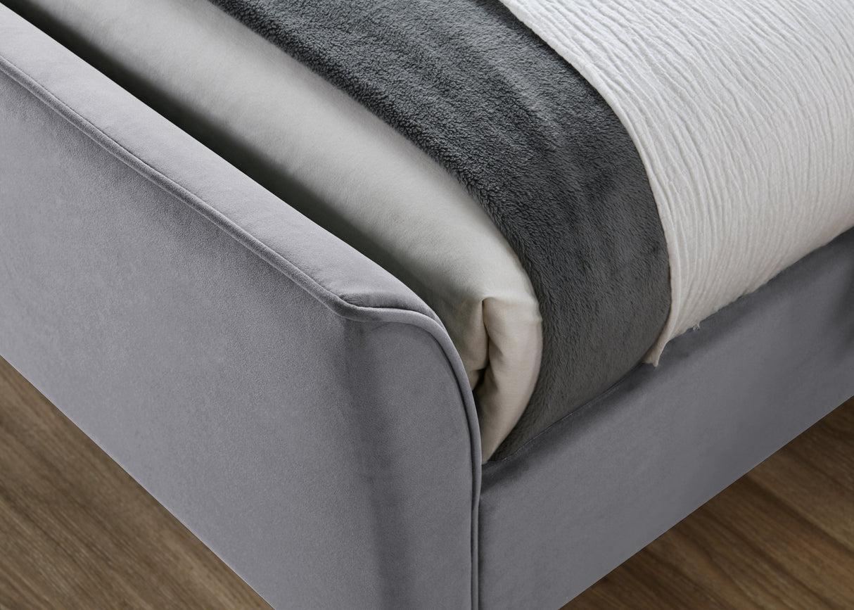 Clover Velvet Bed - Birlea