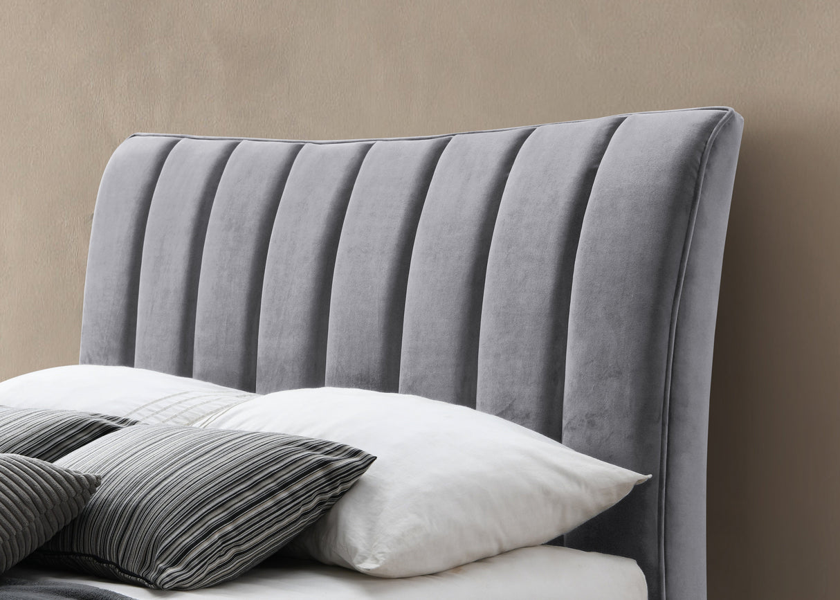 Clover Velvet Bed - Birlea