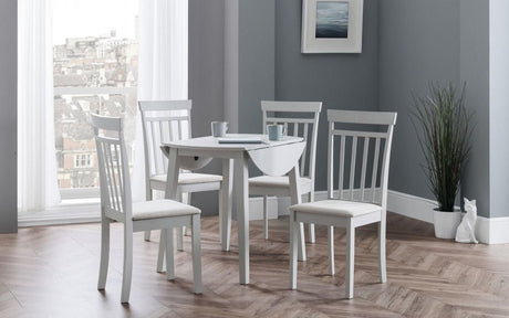 Coast Round Drop Leaf Butterfly Dining Table - Julian Bowen