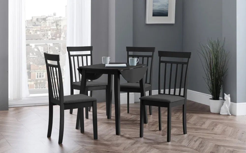 Coast Round Drop Leaf Butterfly Dining Table - Julian Bowen