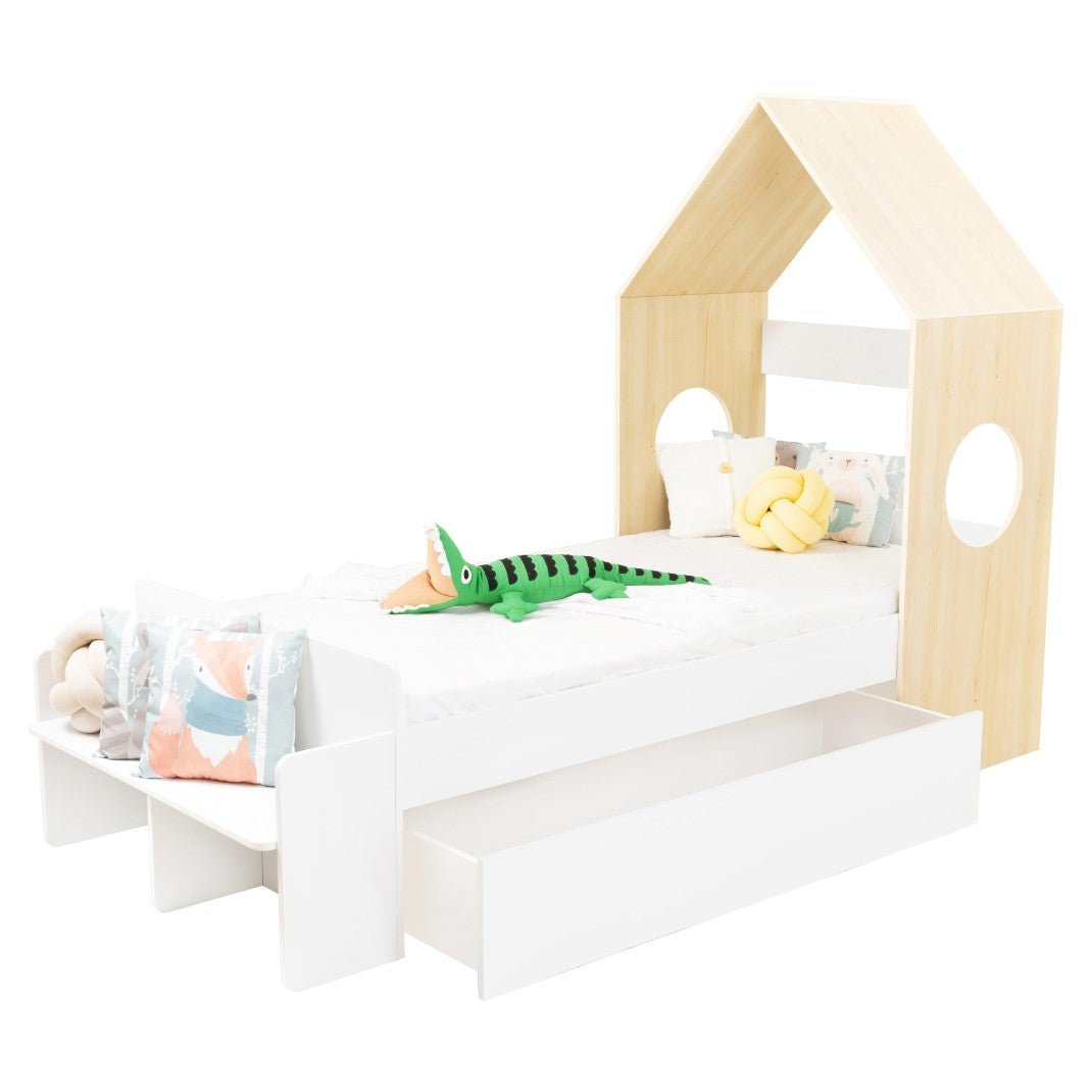 Cody 1 Drawer House Bed (3' Single) - Seconique