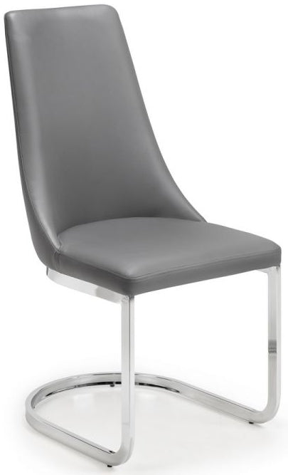 Como Faux Leather Cantilever Chair - Julian Bowen