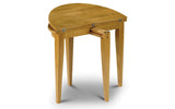 Consort Solid Wood Round Folding Half Moon Dining Table