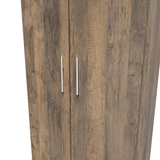 Contrast 2 Door 2 Drawer Wardrobe - Welcome Furniture