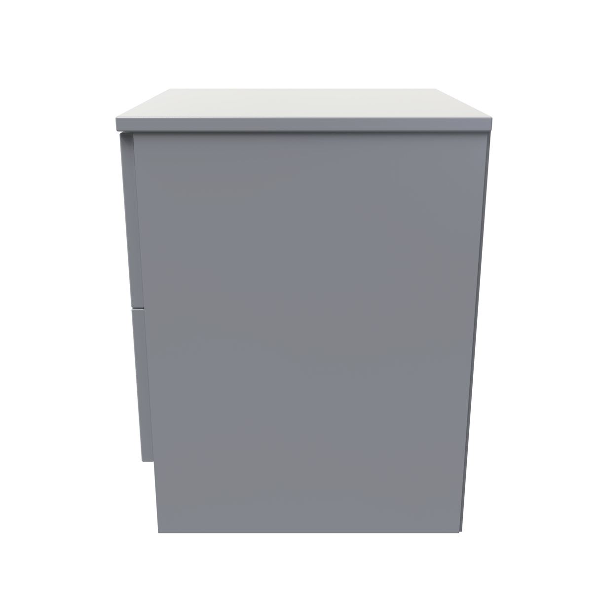 Contrast 2 Drawer Bedside Cabinet - Welcome Furniture