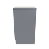 Contrast 3 Drawer Bedside Cabinet - Welcome Furniture