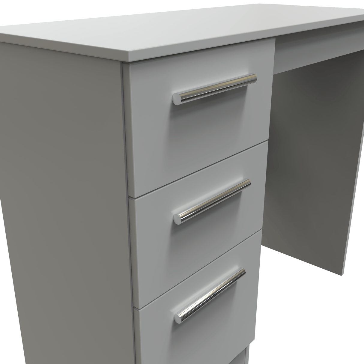 Contrast 3 Drawer Dressing Table - Welcome Furniture