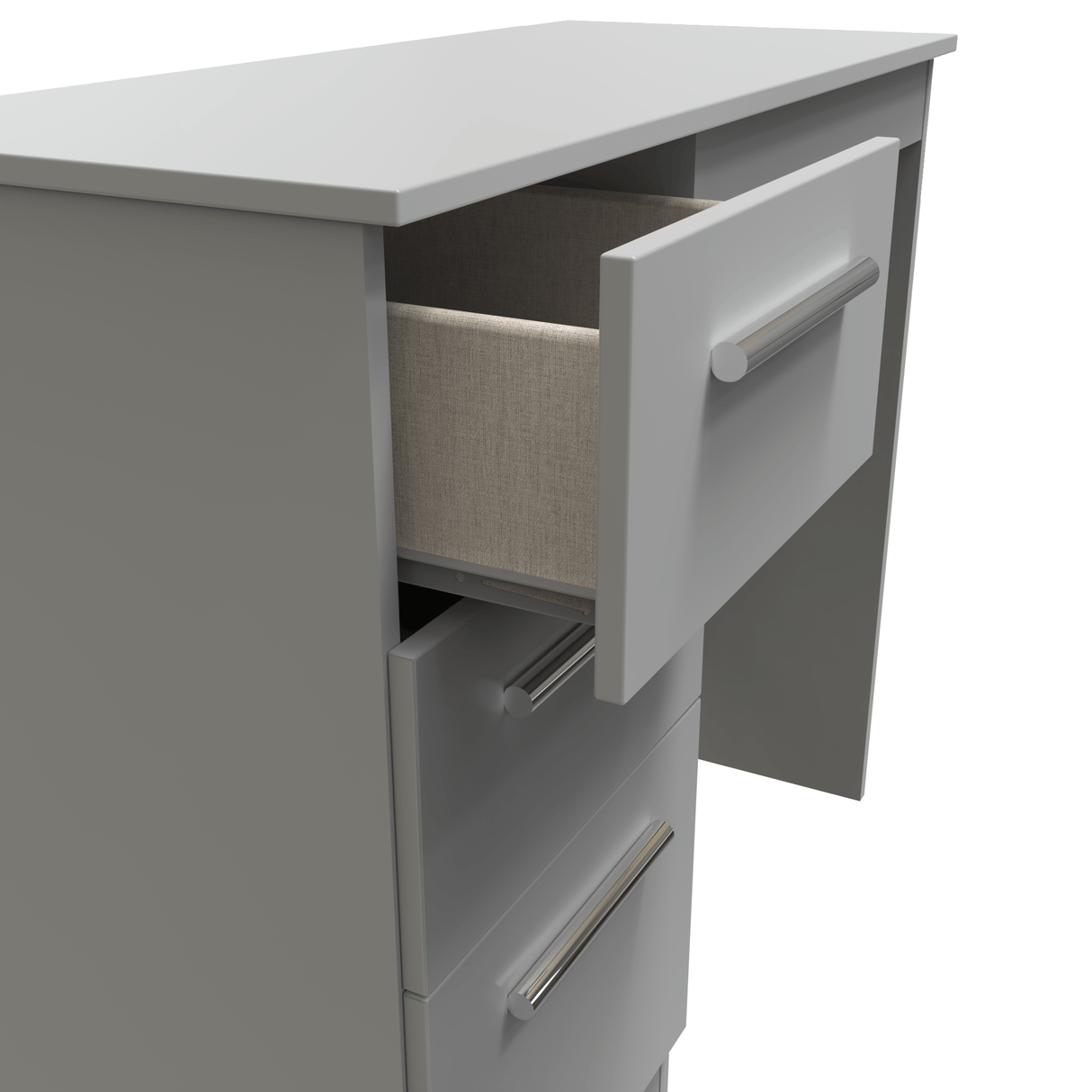 Contrast 3 Drawer Dressing Table - Welcome Furniture