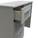 Contrast 3 Drawer Dressing Table - Welcome Furniture