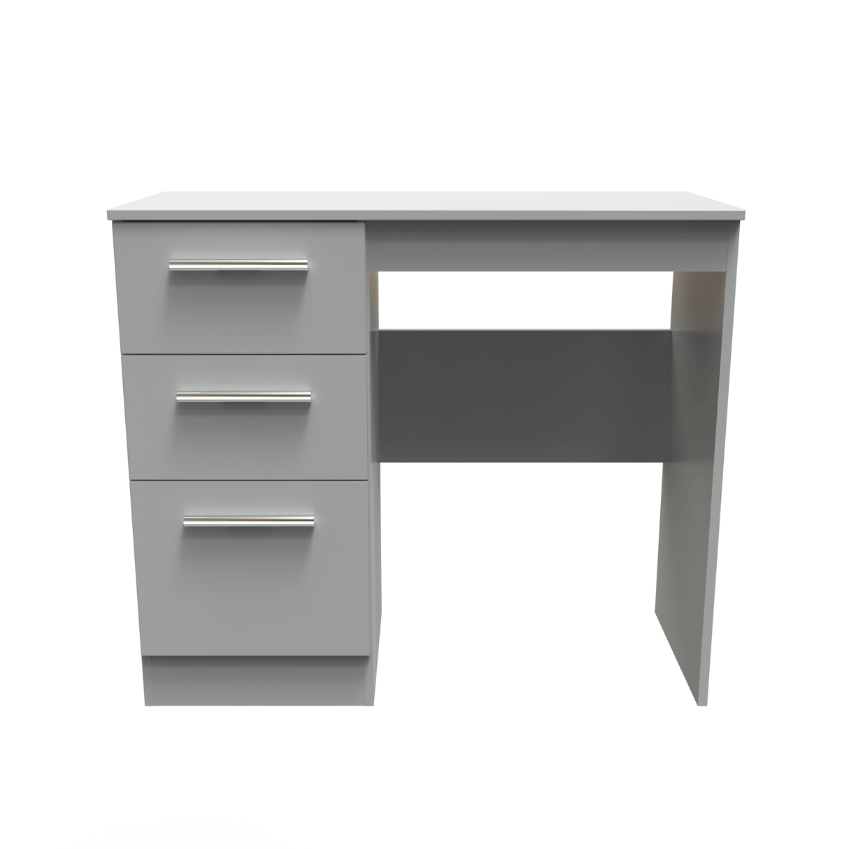 Contrast 3 Drawer Dressing Table - Welcome Furniture