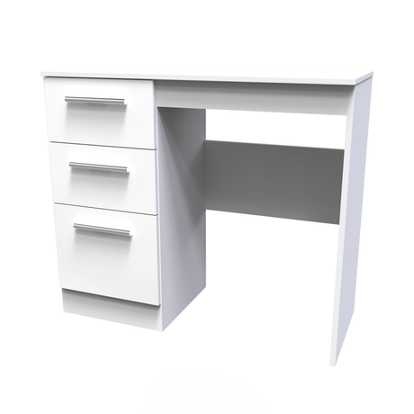 Contrast 3 Drawer Dressing Table - Welcome Furniture