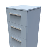 Contrast 4 Drawer Bedside Cabinet - Welcome Furniture