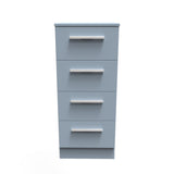 Contrast 4 Drawer Bedside Cabinet - Welcome Furniture