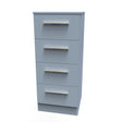 Contrast 4 Drawer Bedside Cabinet - Welcome Furniture