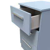 Contrast 4 Drawer Bedside Cabinet - Welcome Furniture