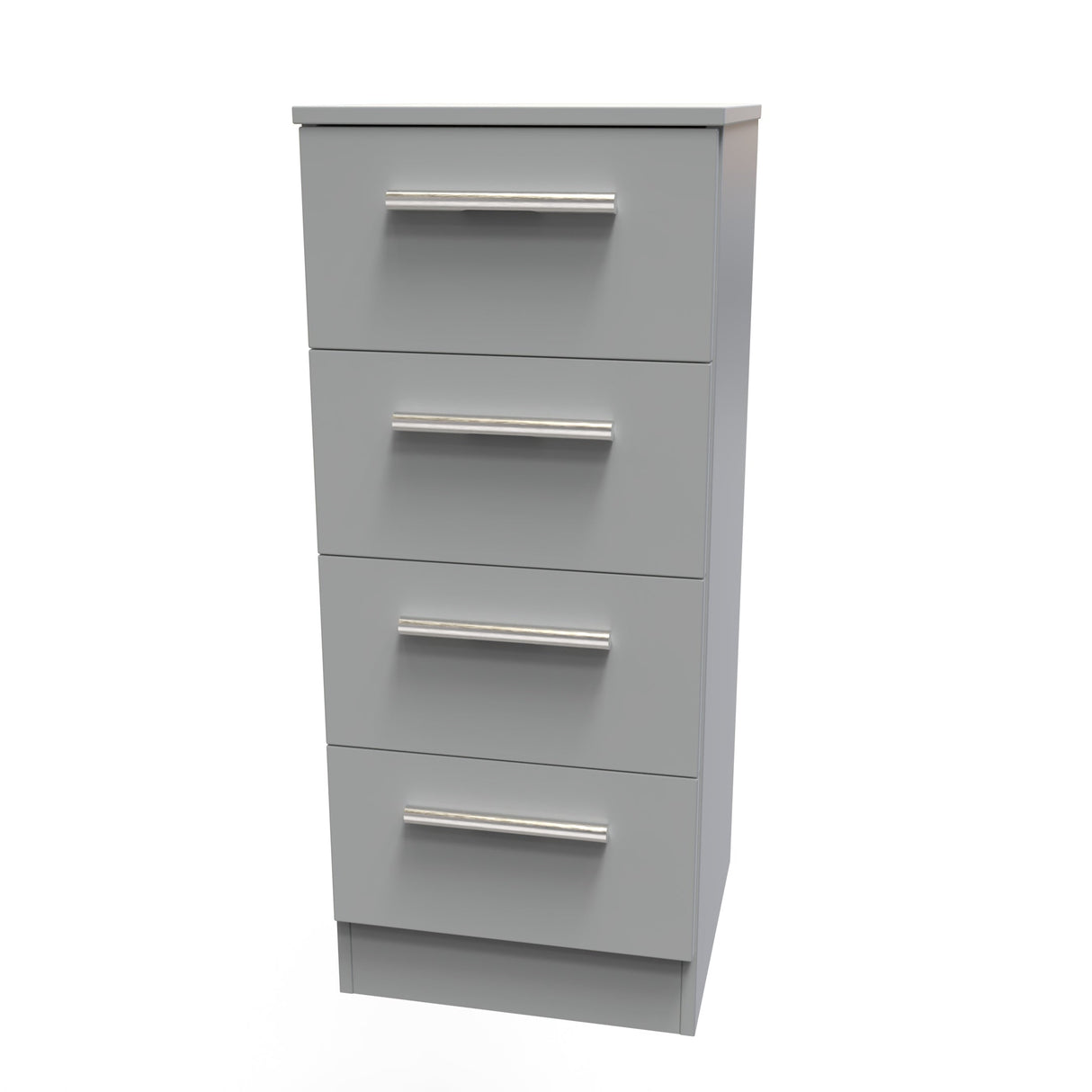Contrast 4 Drawer Bedside Cabinet - Welcome Furniture