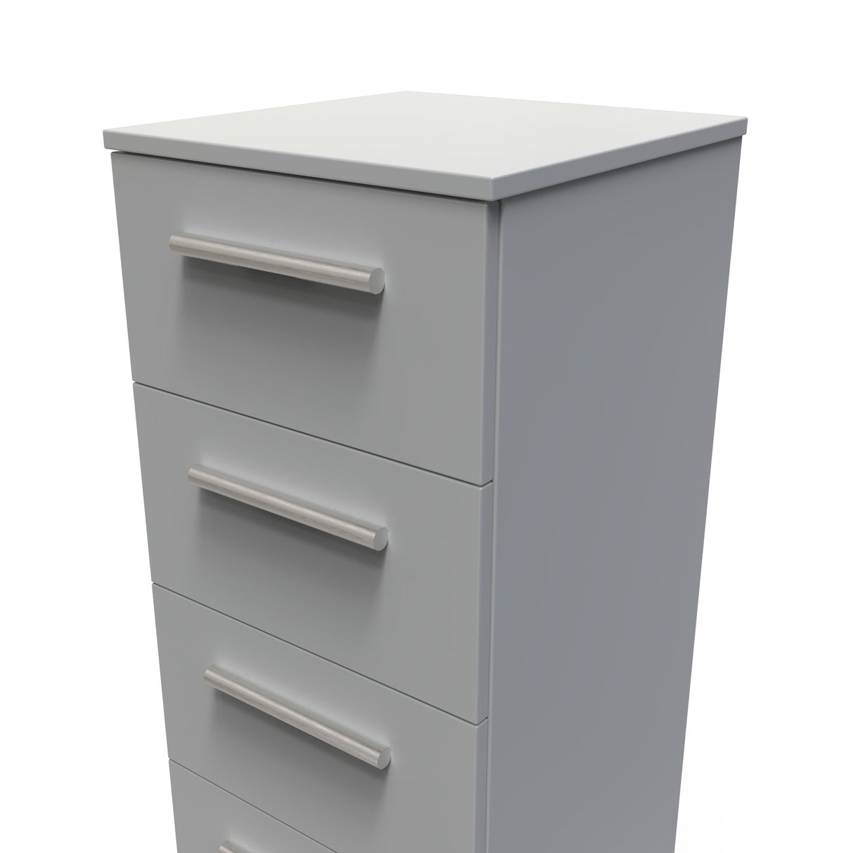 Contrast 4 Drawer Bedside Cabinet - Welcome Furniture