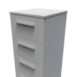 Contrast 4 Drawer Bedside Cabinet - Welcome Furniture
