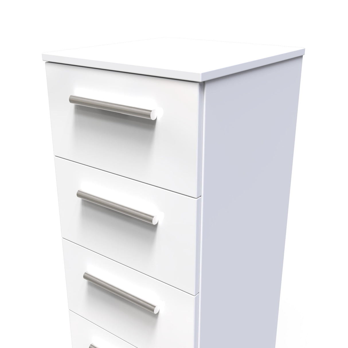 Contrast 4 Drawer Bedside Cabinet - Welcome Furniture