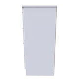 Contrast 4 Drawer Bedside Cabinet - Welcome Furniture