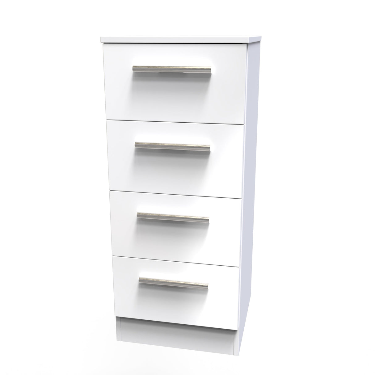 Contrast 4 Drawer Bedside Cabinet - Welcome Furniture