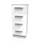Contrast 4 Drawer Bedside Cabinet - Welcome Furniture