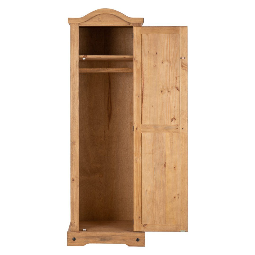 Corona 1 Door Wardrobe - Seconique