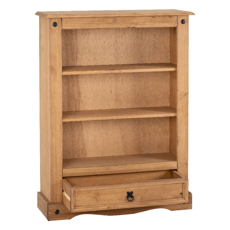 Corona 1 Drawer Bookcase - Seconique