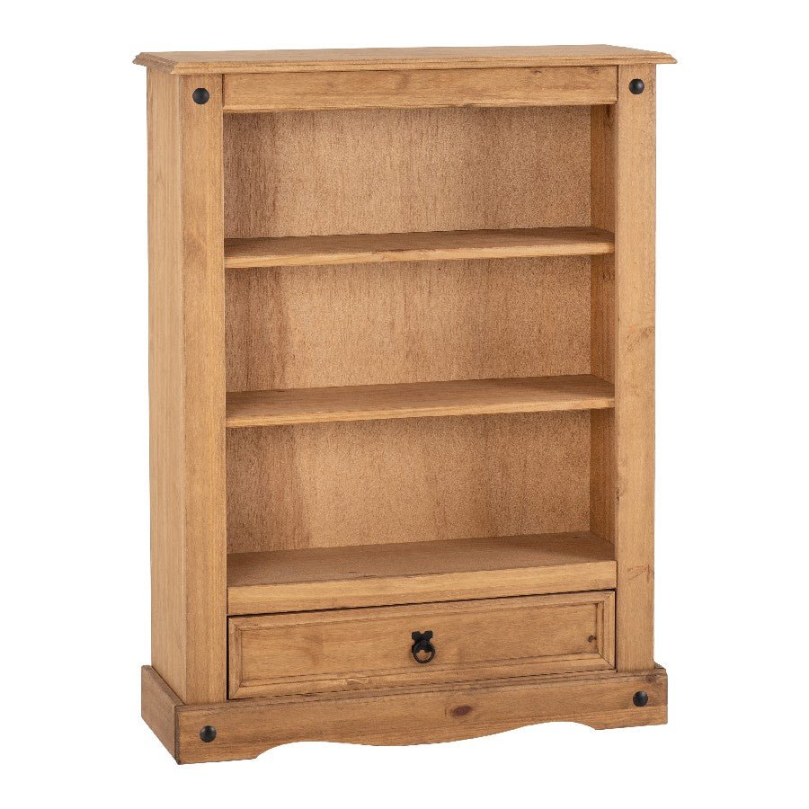 Corona 1 Drawer Bookcase - Seconique
