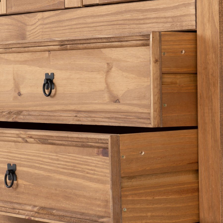 Corona 2 Door 2 Drawer Glass Display Unit - Seconique