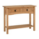 Corona 2 Drawer Console Table - Seconique